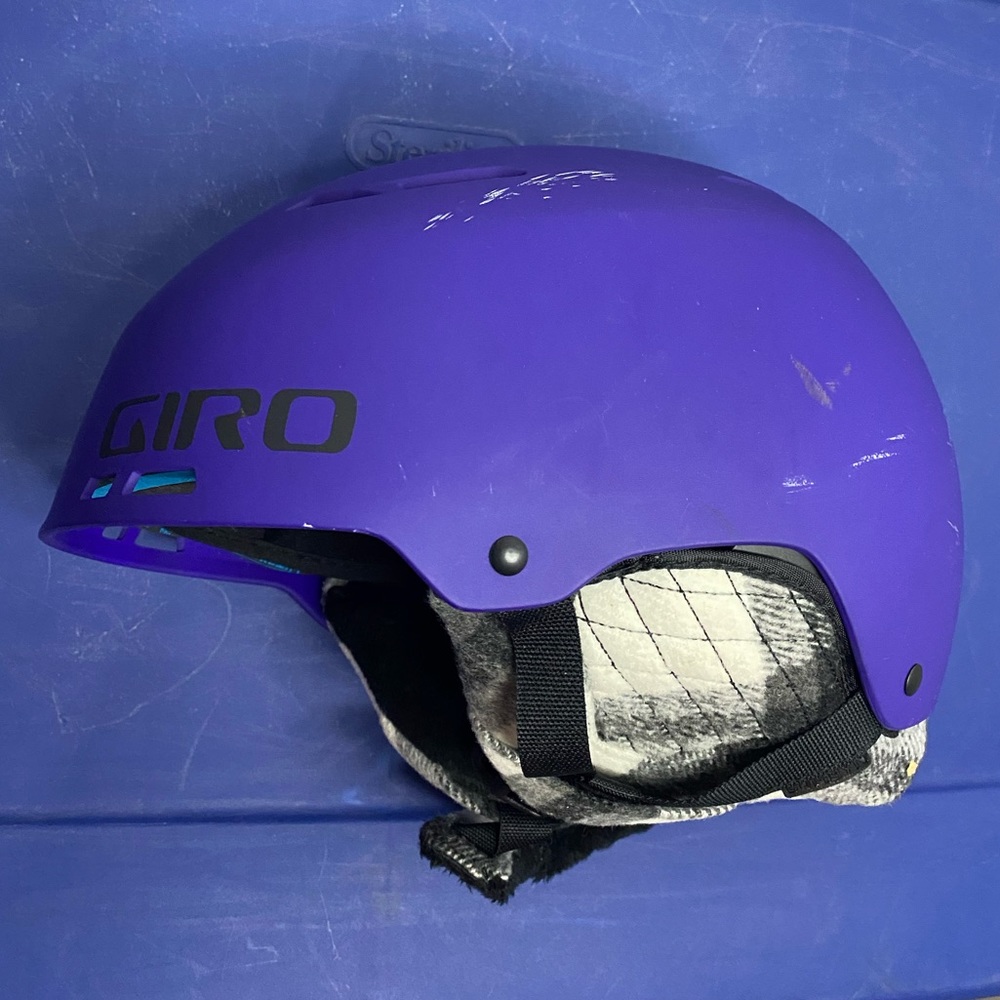 Giro Combyn HelmetMatte Purple/Plaid, S